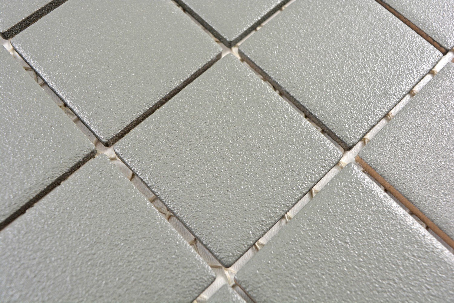Mosaik Fliesen Mosaikfliesen Keramikmosaik Keramik Kachel grau metall Bodenfliese Fliesenspiegel Küchenrückwand Thekenverkleidung Wandverkleidung Duschtasse WC | 10 Mosaikmatten