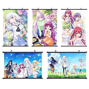 Summer Pockets　ロングポスター 鳴瀬しろは／紬ヴェンダース Amazon.co.jp: サマーポケッツ タペストリー ポスター 鳴瀬しろ