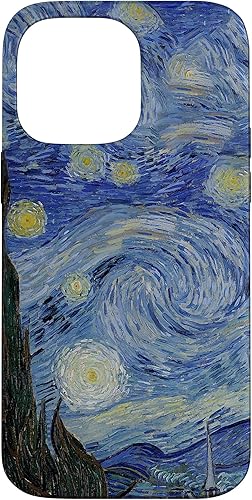Funda de regalo para iPhone 14 Pro Max Starry Night Vincent Van Gogh Art Painting Arttist