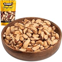 Whole Brazil Nuts | 1kg of Brazil Nuts of 100% Natural Origin | No Shell | Raw and Unsalted Dried Fruit | Not Roasted | IDEAL for Recipes | Vegan and Vegetarian | Dorimed