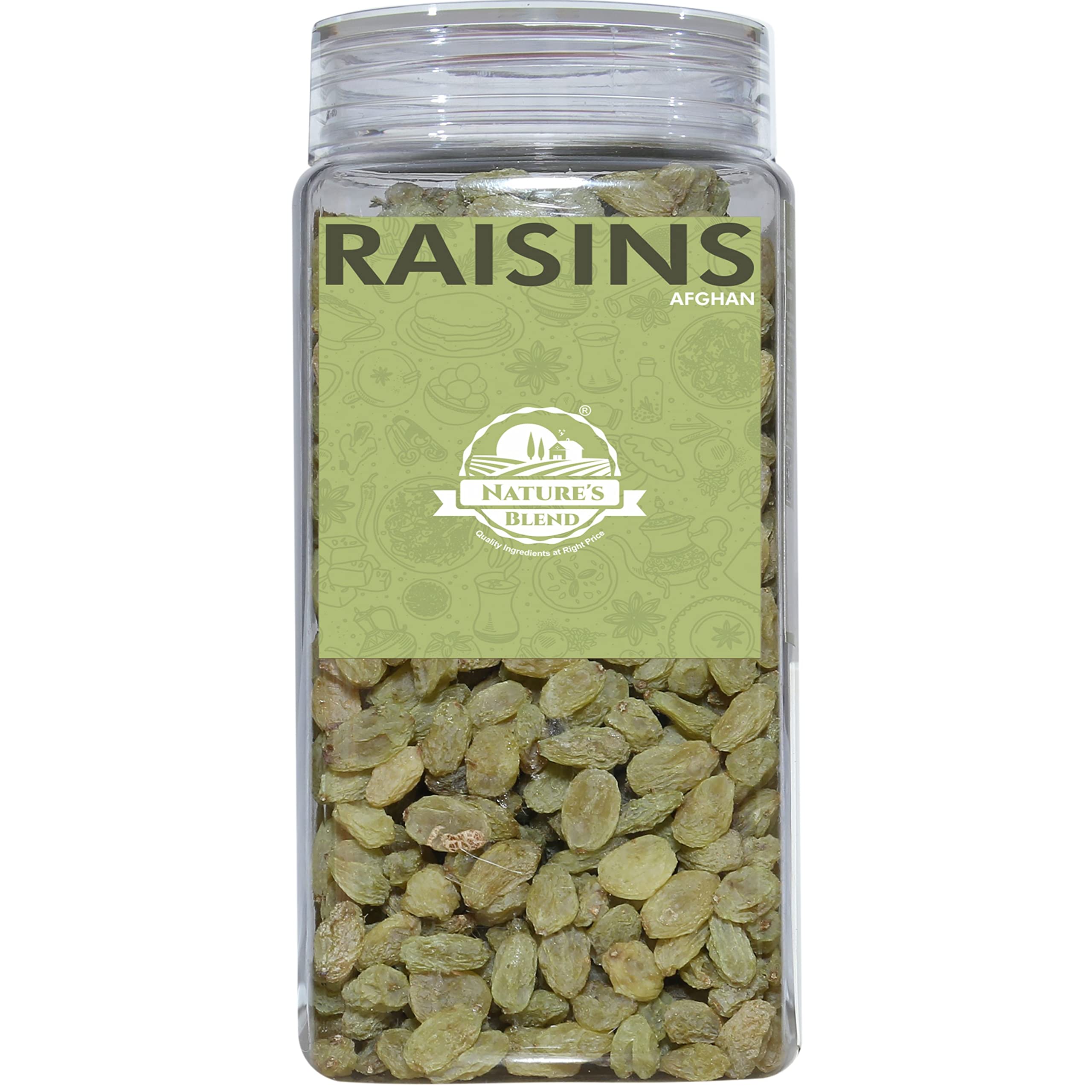 Nature's Blend Afghan Raisins Selected 500g Jar-image-44