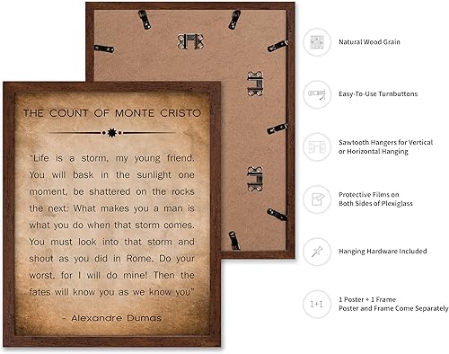 Miniatura 285 de Poster Master Póster de Robert Louis Stevenson - Impresión de The Good and the Evil - Arte de citas de recuperación - Regalo para él, ella -