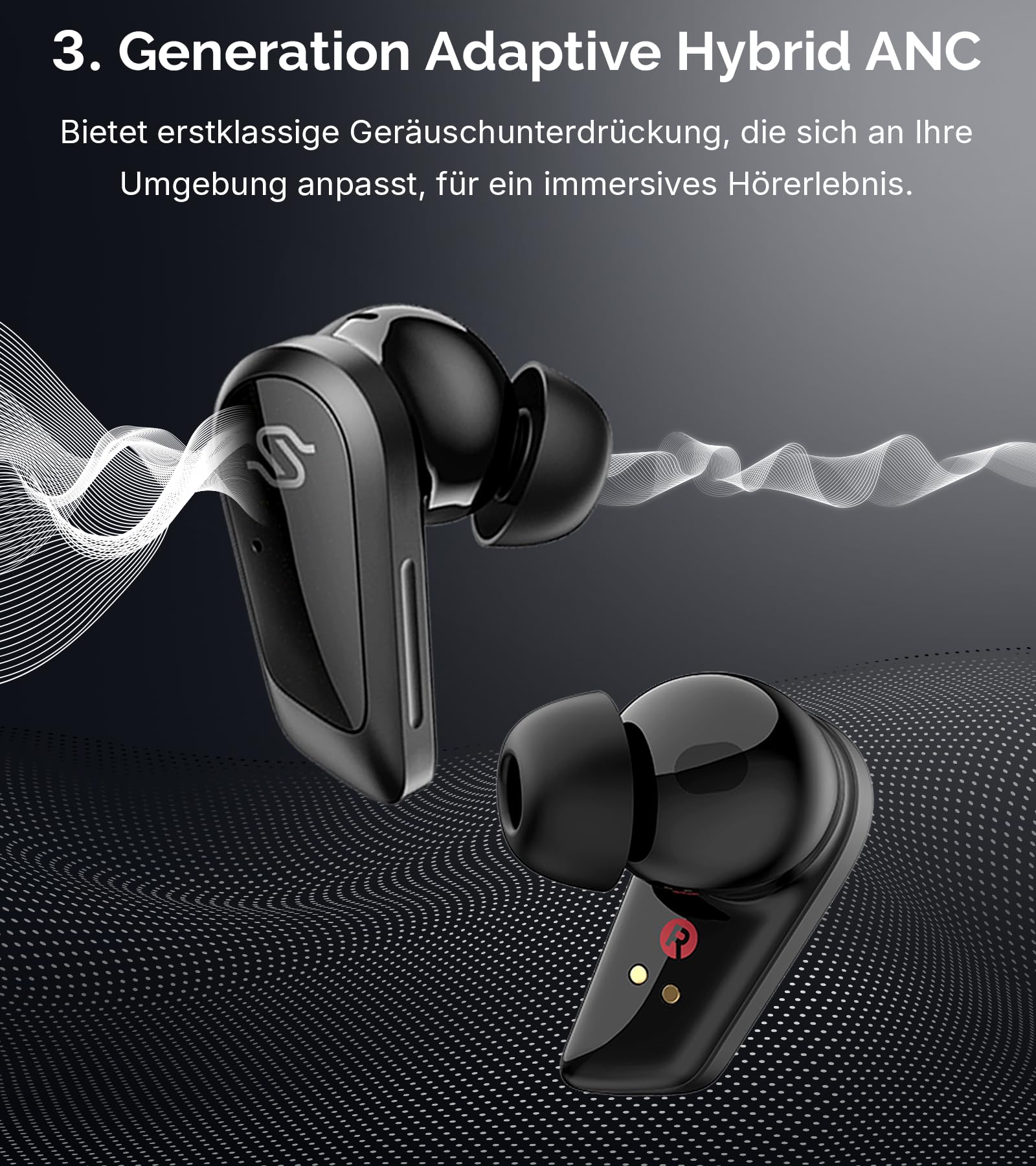 Edifier STAX Spirit S10 True Wireless Planar Magnetic Earbuds mit 