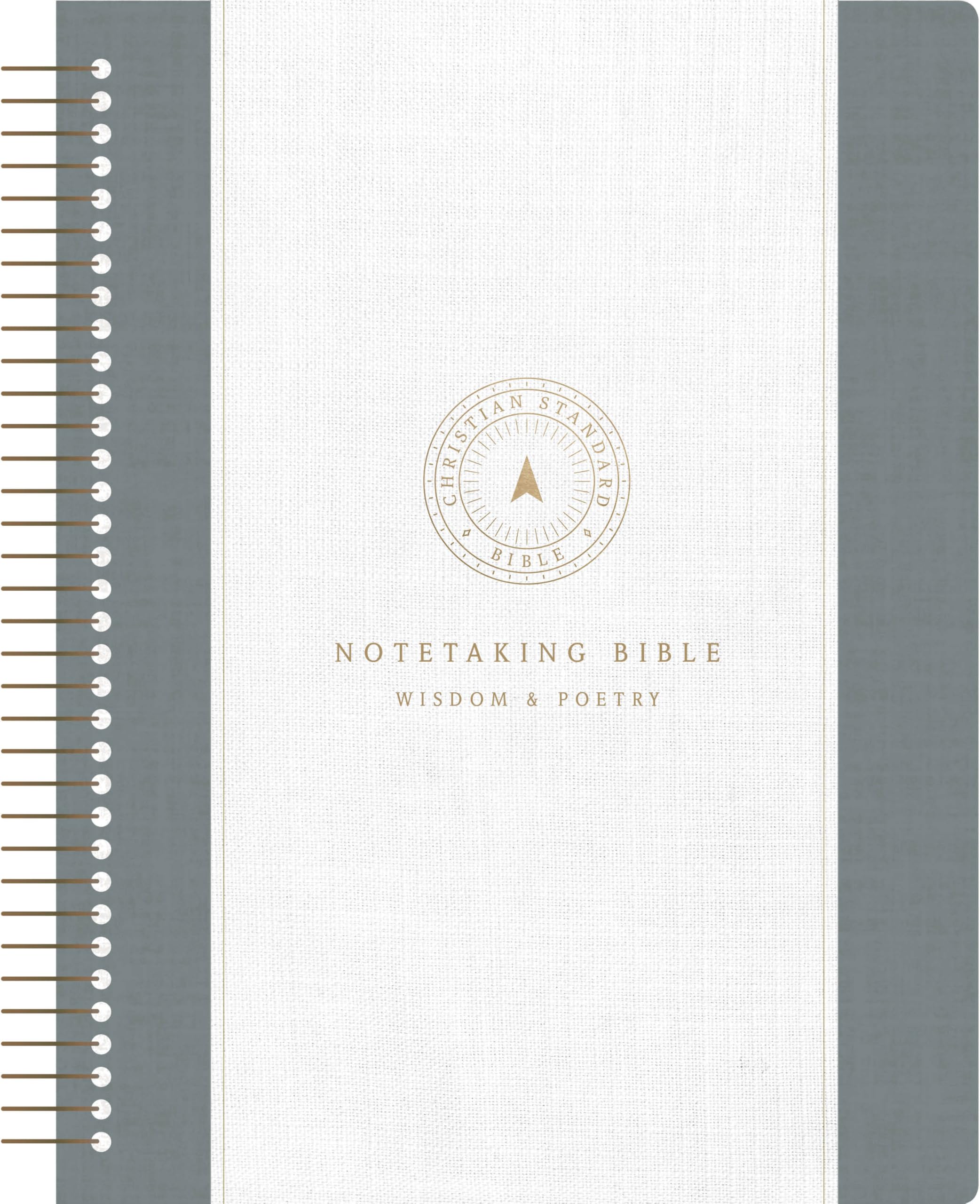 CSB Spiral-Bound Notetaking Bible, Optimal Type, Wisdom and Poetry