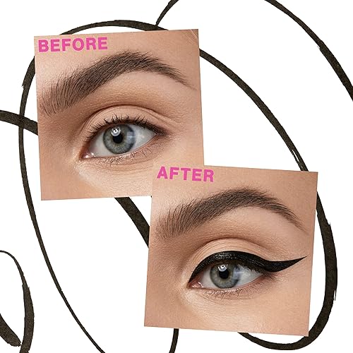 Miniatura 5 de wet n wild Proline - Delineador de ojos con punta de fieltro, color marrón oscuro.017z (paquete de 3)