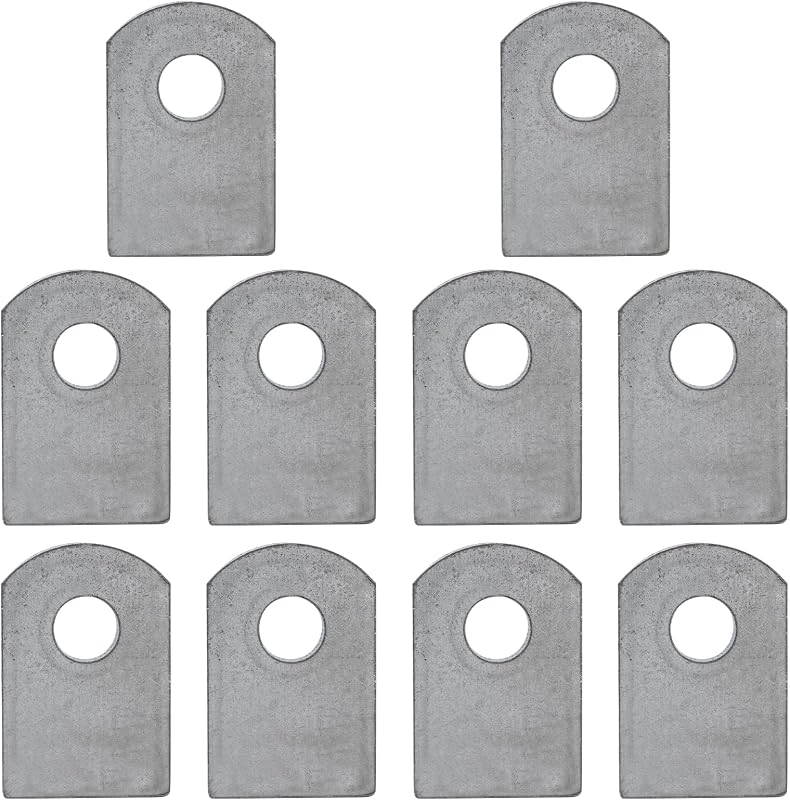 Suporte soldável para amortecedor em aço OywhC com furo de 3/8" – Pacote com 10 unidades