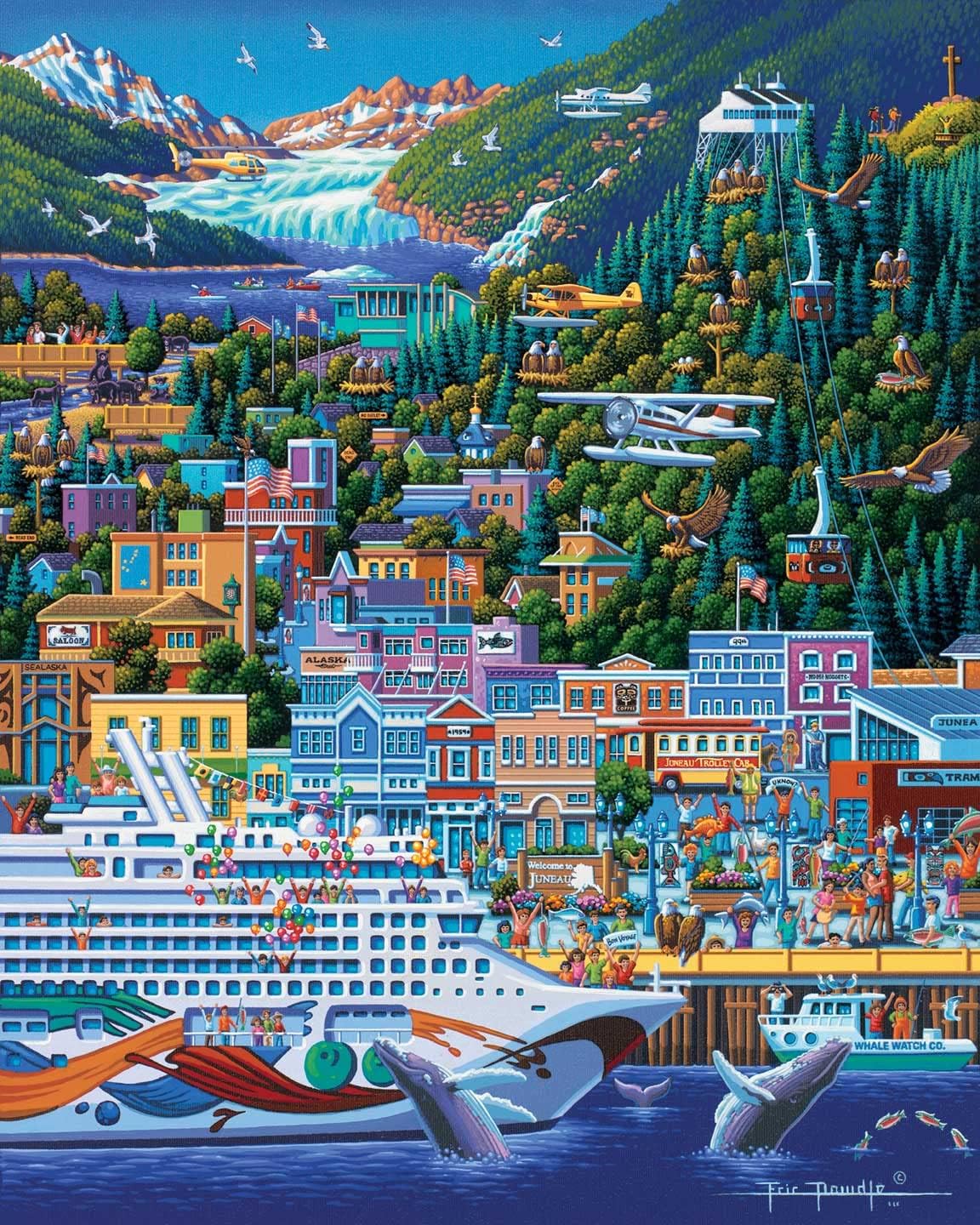 Dowdle Jigsaw Puzzle - Juneau - 500 Piece