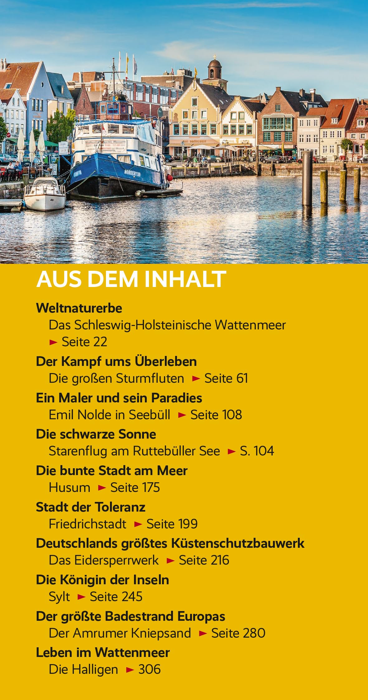 TRESCHER Reiseführer Nordfriesland: Sylt, Amrum, Föhr, Halligen, Husum, St. Peter-Ording, Eiderstedt und Hinterland. Mit Wanderungen und Radtouren