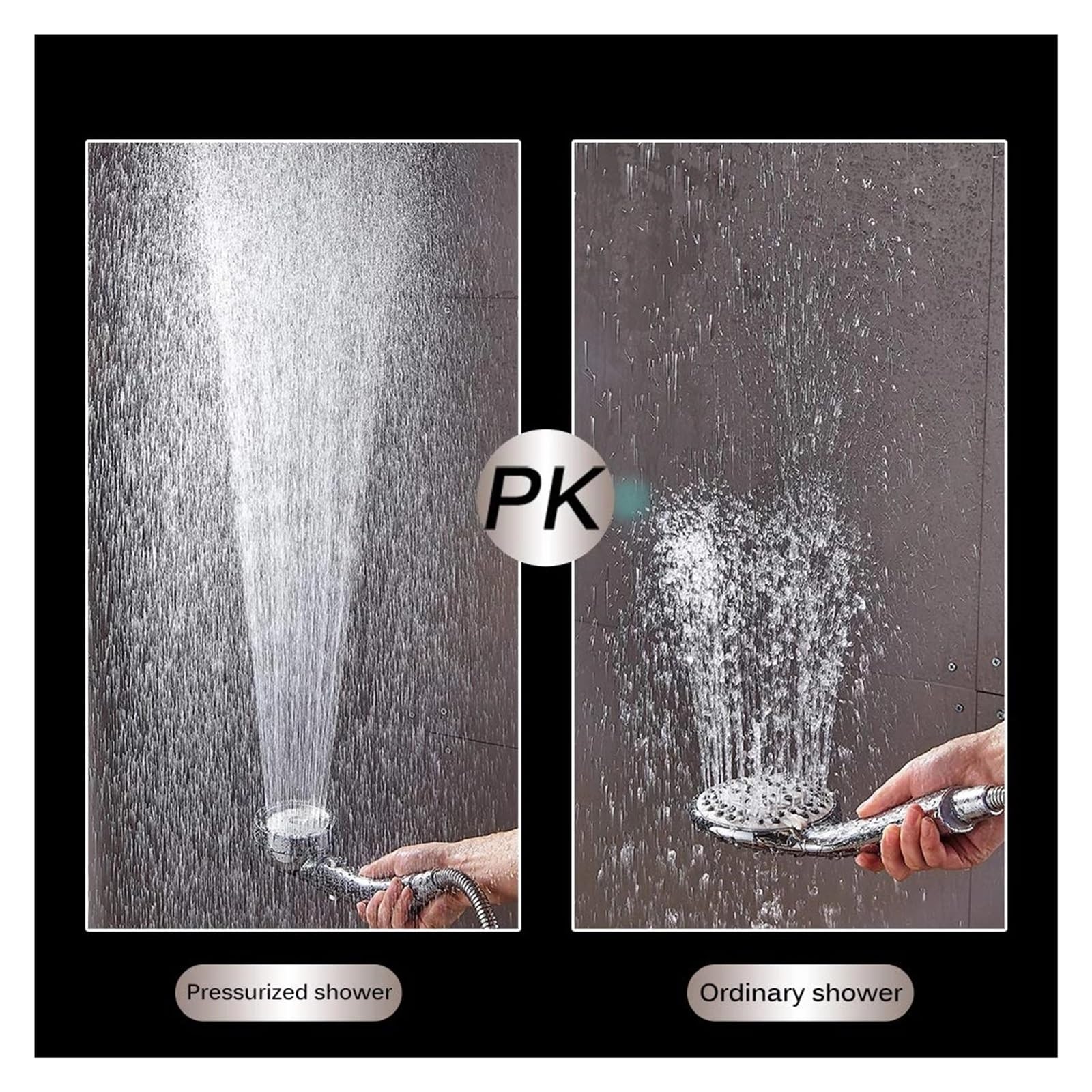 Pommeau De Douche, 3 Modes De Pluie Haute Pression, Universel