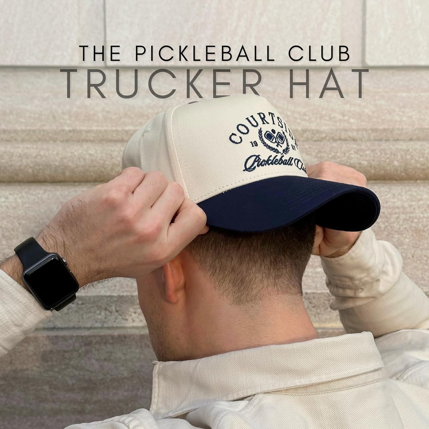 Vintage Sport Trucker Hat | Men & Women | Trendy Pickleball Golf Hats Men | American Cute Country Western | Cotton | Snapback - Image 4