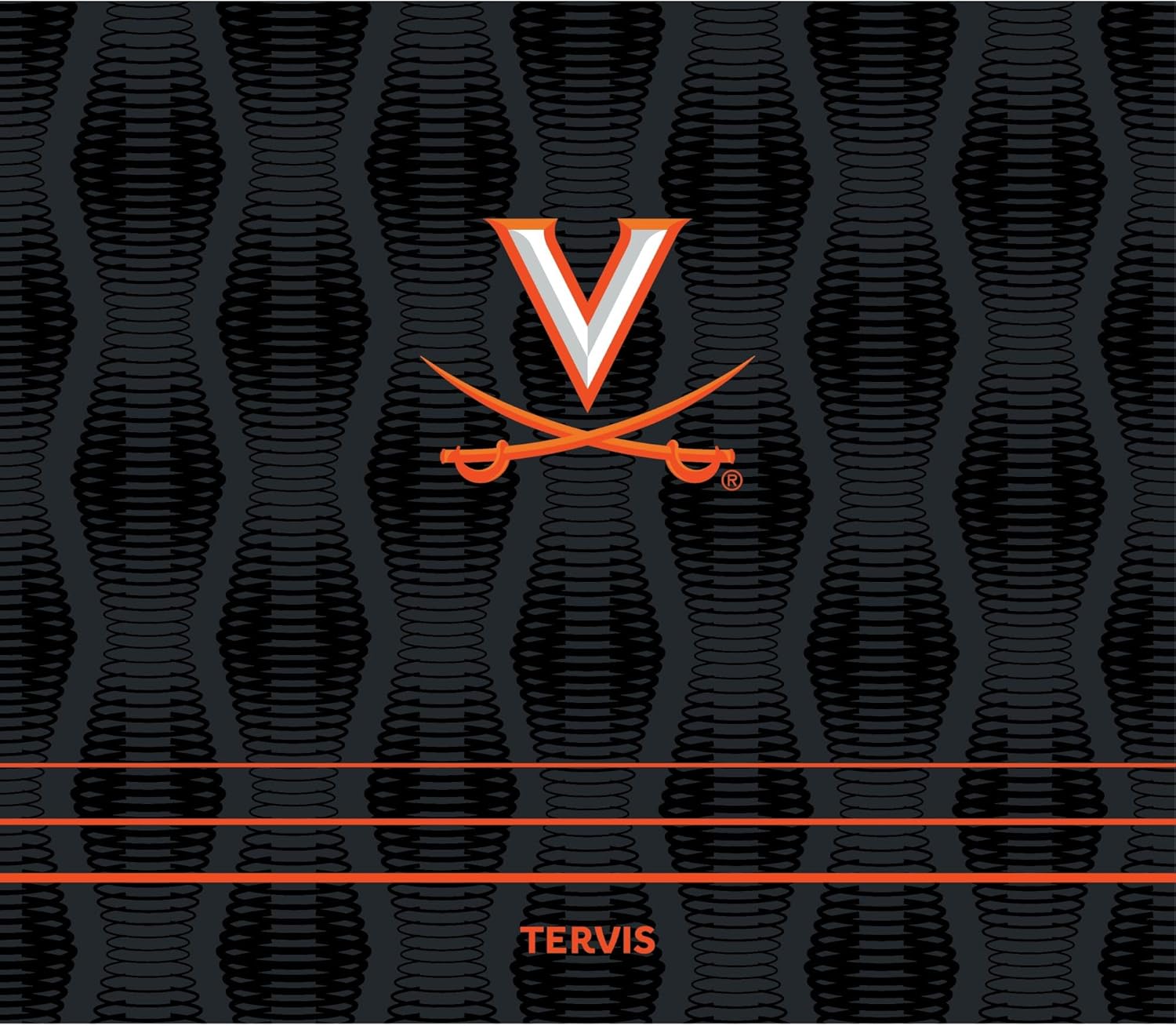 Tervis Venture Water Bottle Virginia Cavaliers - Full Speed Triple Insulated Tumbler Travel Cup Keeps Drinks Cold & Hot, 26oz, Stainless Steel - Image 2