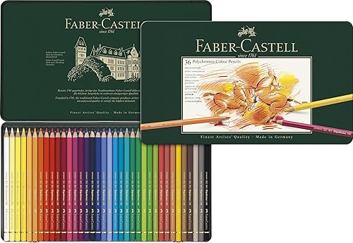 Miniatura 3 de Faber-Castell - Lápiz de colores Polychromos, lata de 36 (110036)