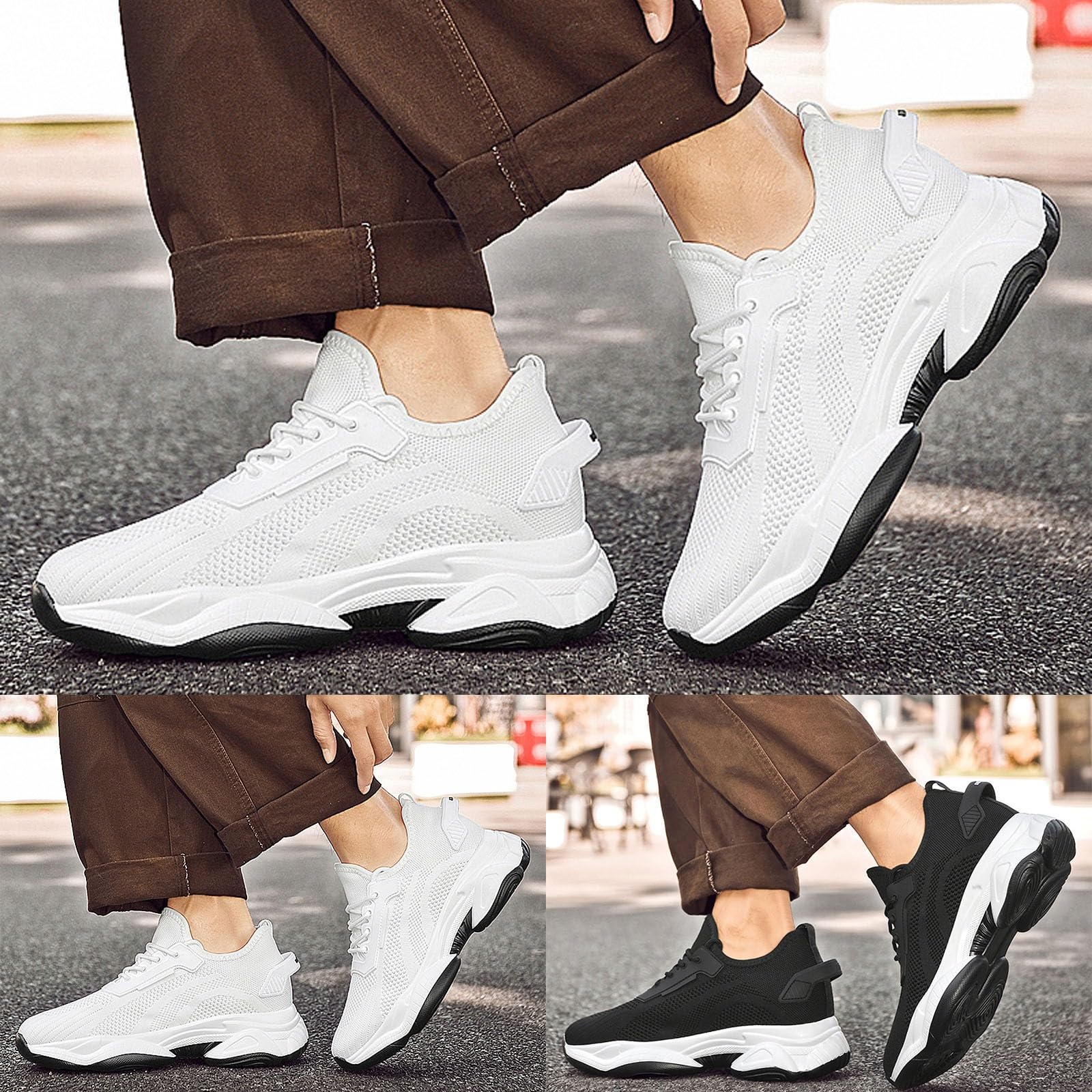 Scarpe Training Uomo Mesh Traspiranti Moderne per Fitness e Hiking | Look moderno per versatilità, tomaia traspirante per comfort. Perfette per palestra e outdoor.