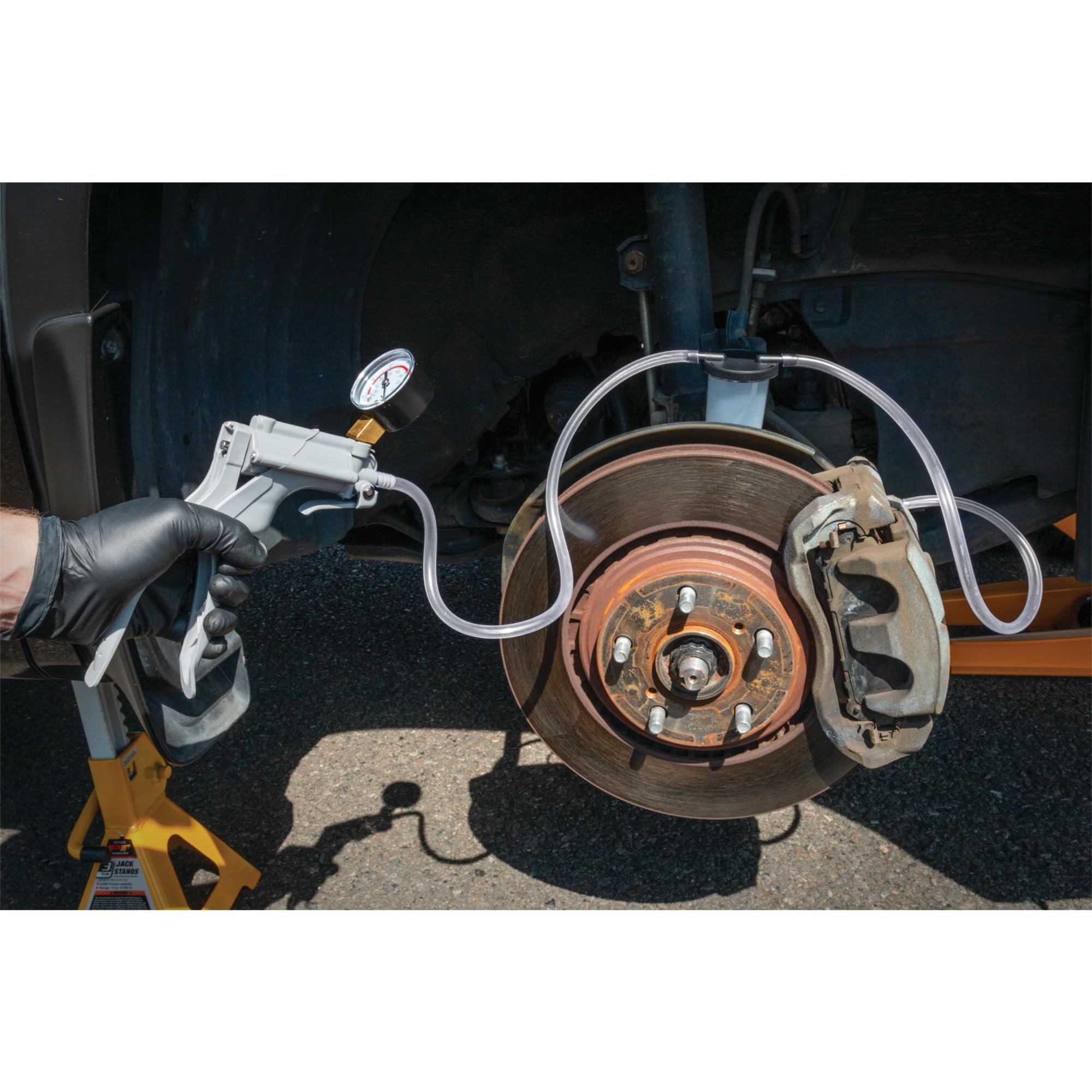PERFORMANCE TOOL W87030 Kit de Bomba de vacío Manual para Purga de Frenos y Pruebas automotrices