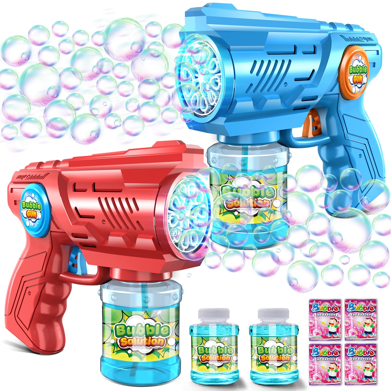 乳液・ミルク gun Amazon.com: Zerhunt Bubble Gun Machine for Kids 4-8