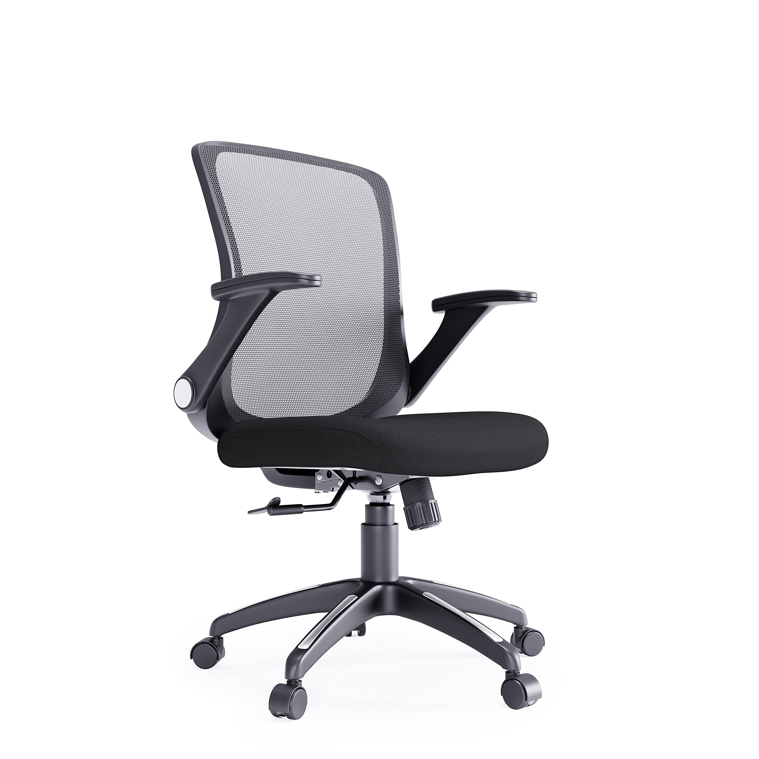 Dorel Home Black Toronto Office Chair With Wheels In