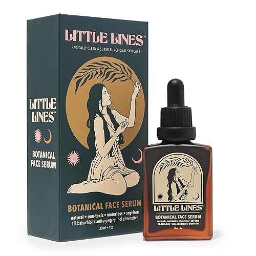 Miniatura 1 de Suero de aceite facial de Bakuchiol botánico | Alternativa holística de retinol | Mezcla sin agua de 17 productos botánicos | Cuidado natural de la