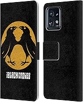 Vista 11 de Head Case Designs Officially Licensed The Black Crowes Artwork Graphics Leather Book Wallet Case Cover Compatible with Motorola Moto Edge 40 Pro