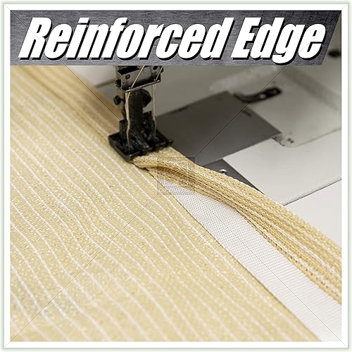 Miniatura 8 de ColourTree - Vela rectangular para parasol (12.0 x 20.0in), color beige