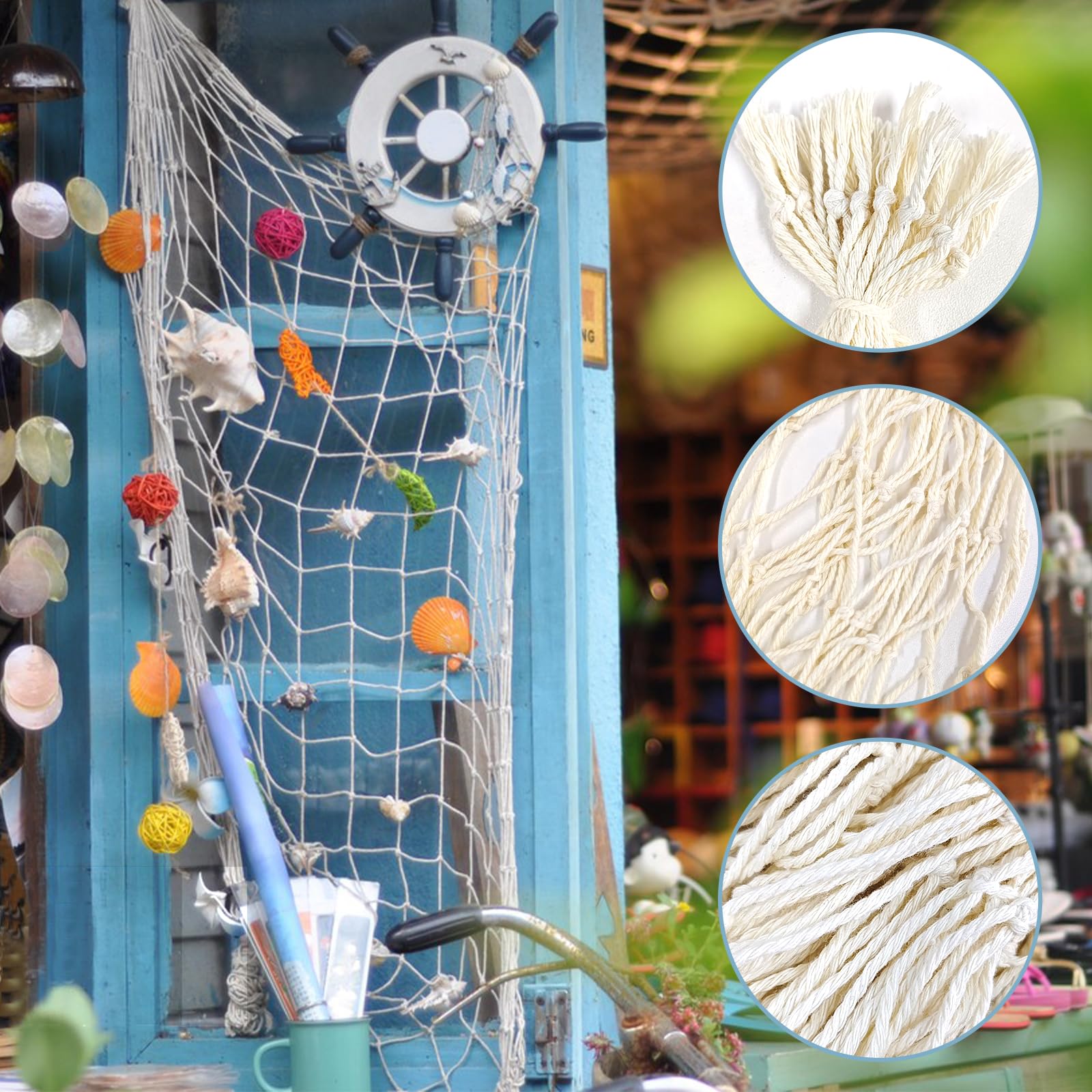 decorative fishing nets Net Decoration 79 x 39 Inch Natural Fish Net,Fish Netting for Decoration,Birthday Decorations Fishnet Decor,Decorative Fishing for Wedding Beach Party : Pet Supplies Fishing Far Casting Spinning Enough big size for savagegear Pack of 50:Pack of 100