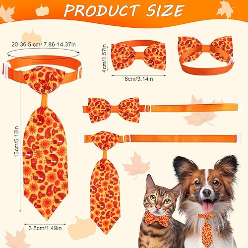 Miniatura 2 de 100 corbatines para perros, corbatín ajustable para perro, corbatín ajustable para gatos, corbatas de aseo para perros pequeños, medianos y grandes,