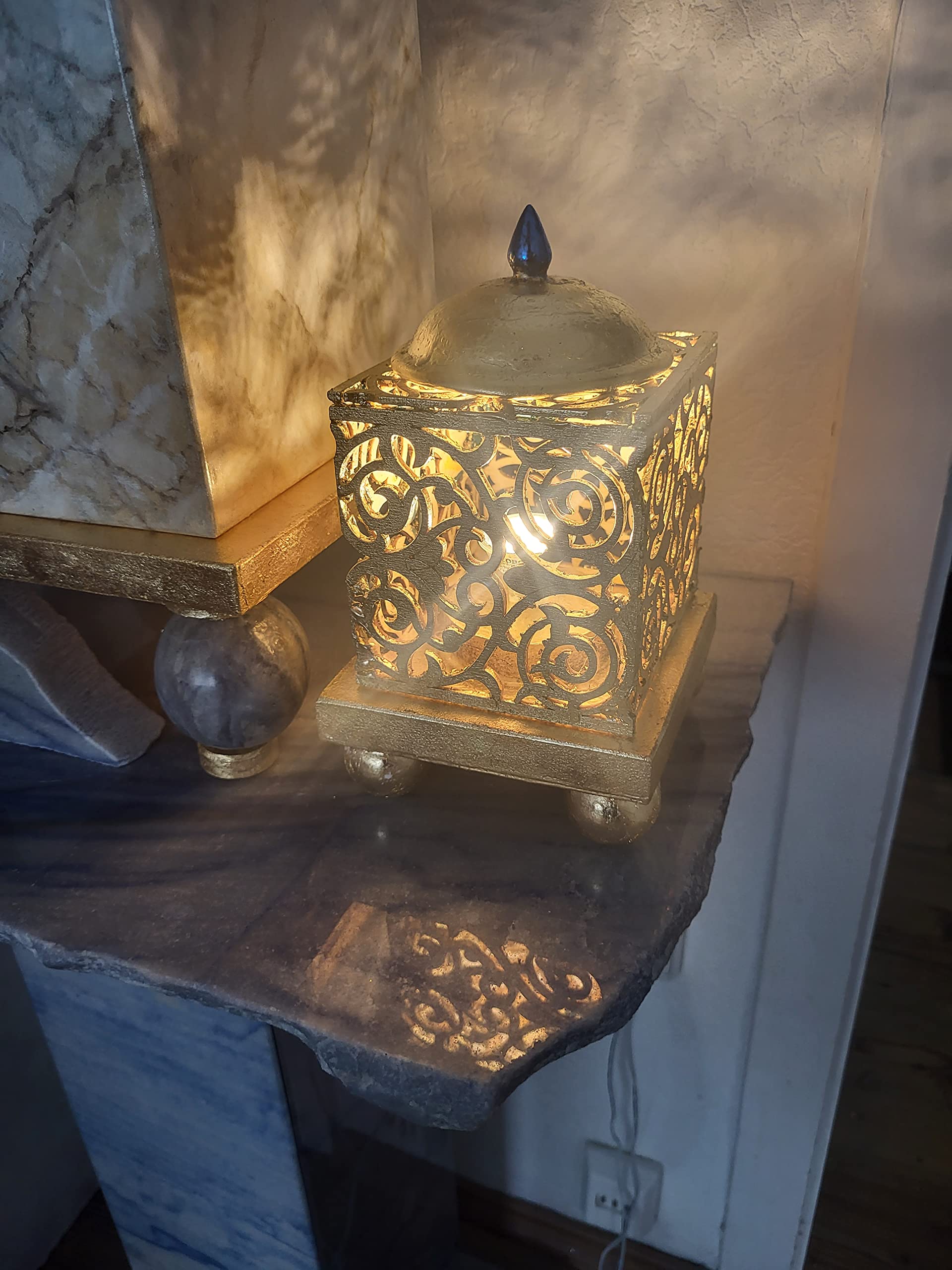 Zagora fortlaufende ornamentierte Zierleisten in Holz - orientalische Innendekoration (4m, Slimania)