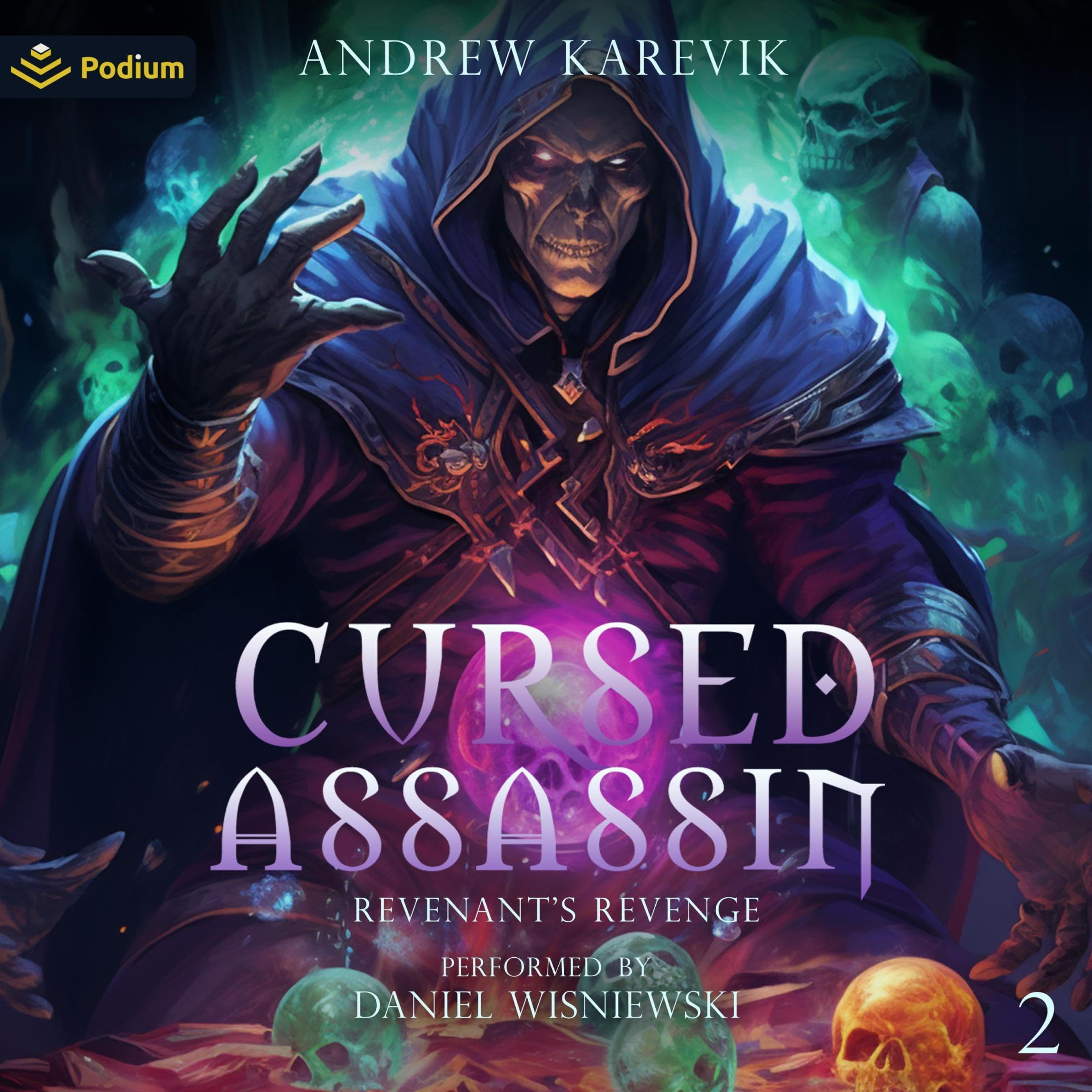 Cover art for The Cursed Assassin