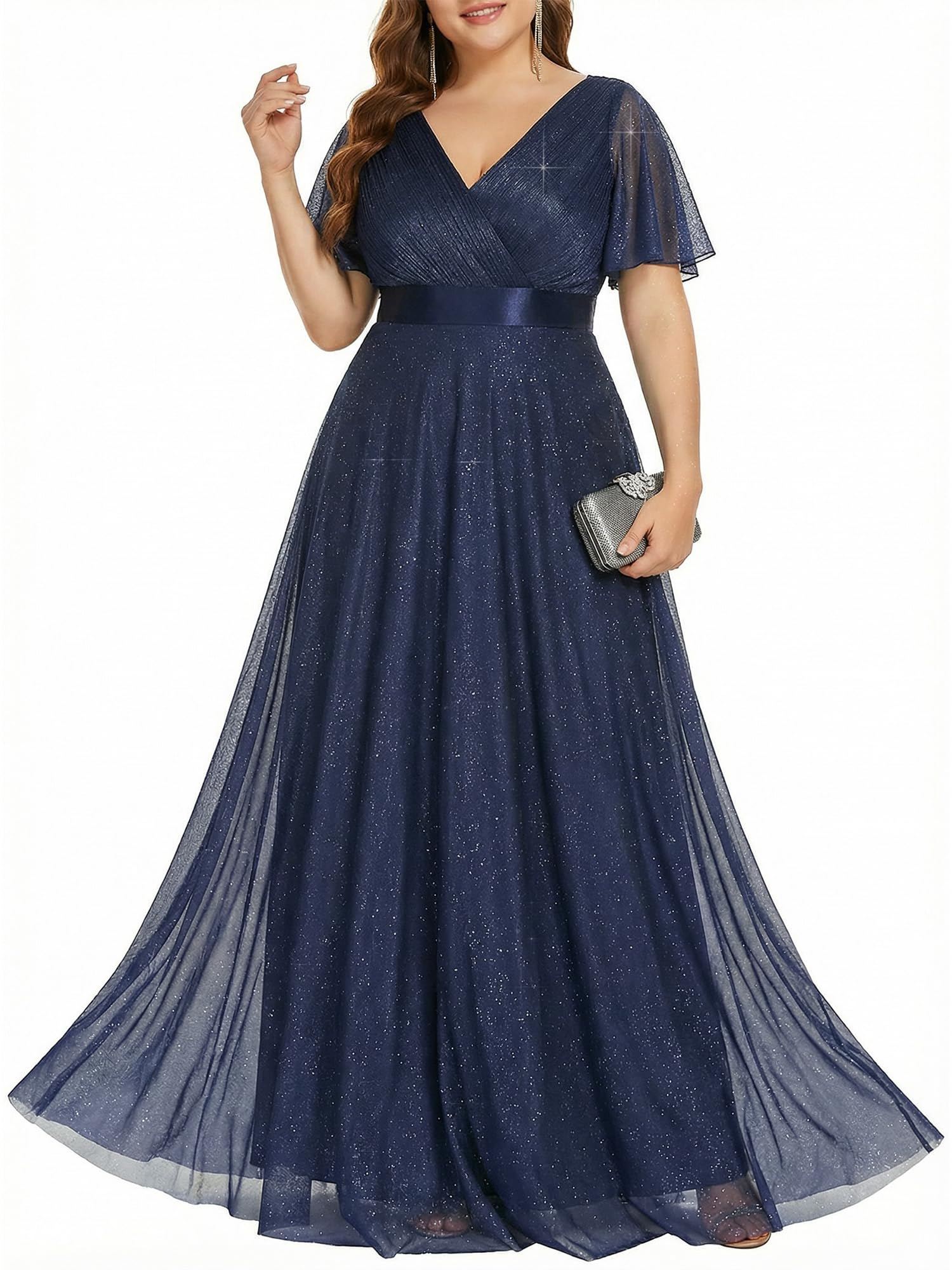 Ever-Pretty Glitter Formal Gown