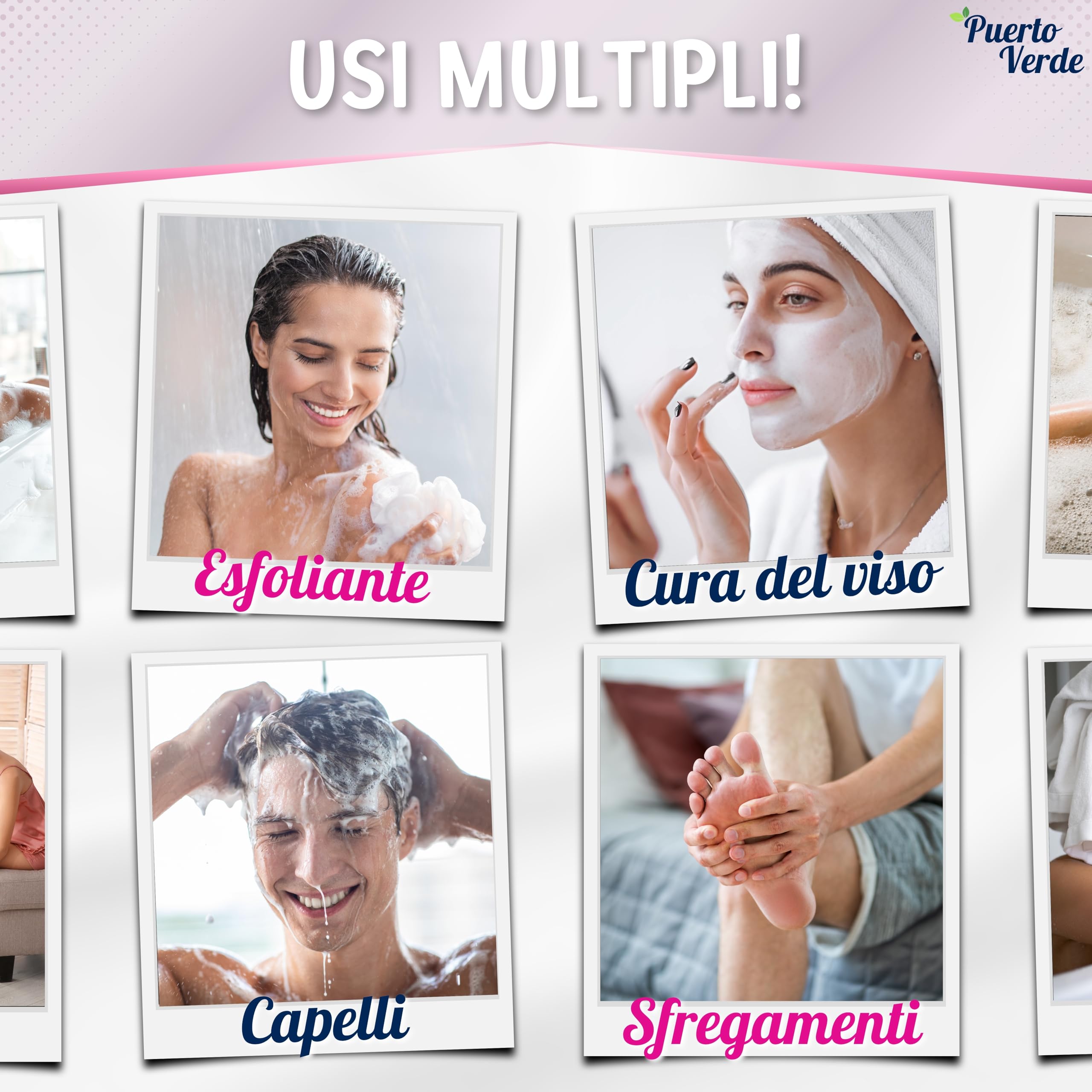• Sale di Epsom Puro 3 Kg. Fonte Concentrata di Magnesio. Sale da Bagno a Rapida Dissoluzione per il Rilassamento Muscolare e il Buon Sonno. Cura di Pelle e Capelli. Produzione Europea.