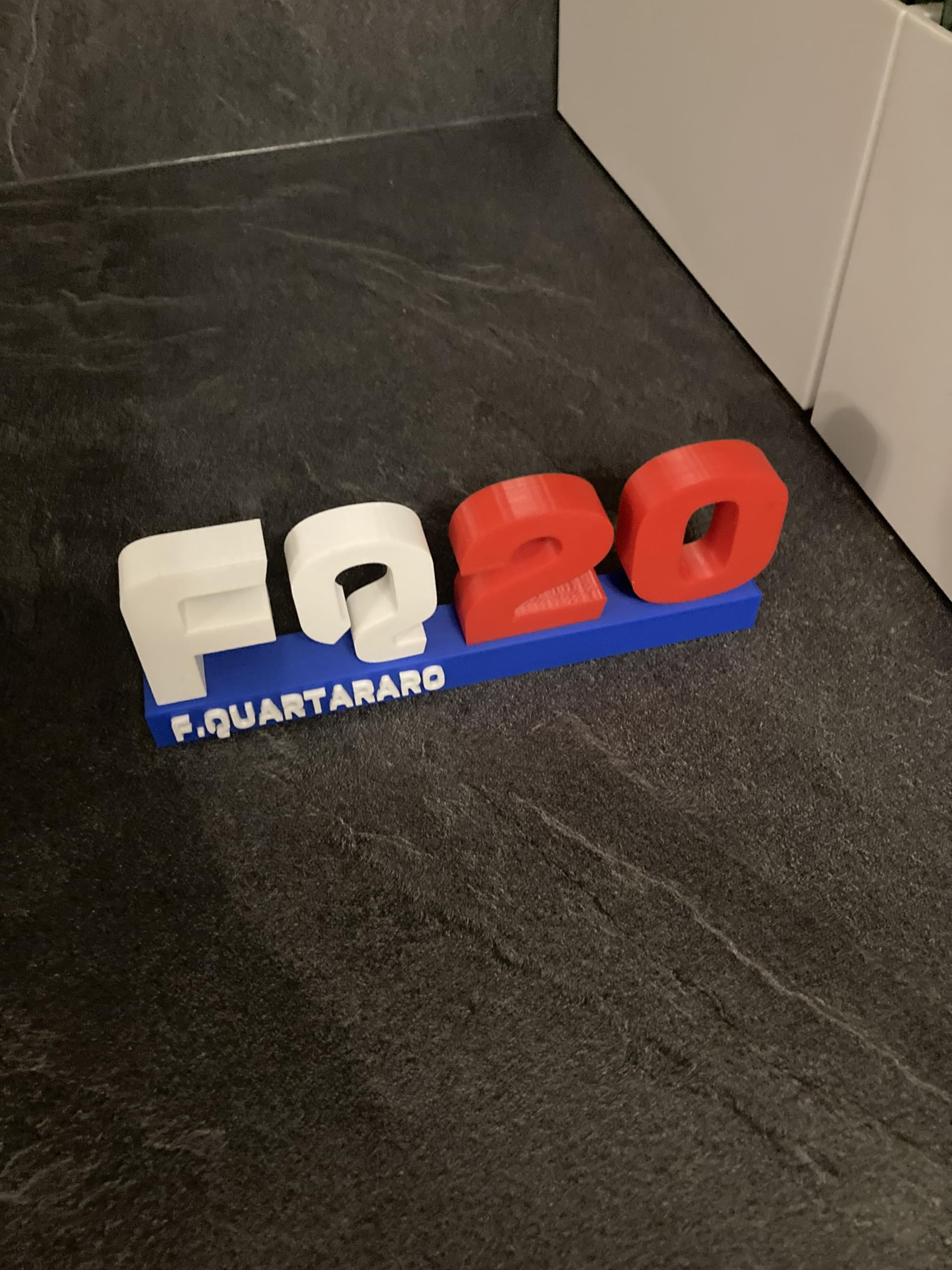 Logo décoratif pilotes Moto Fabio Quartararo