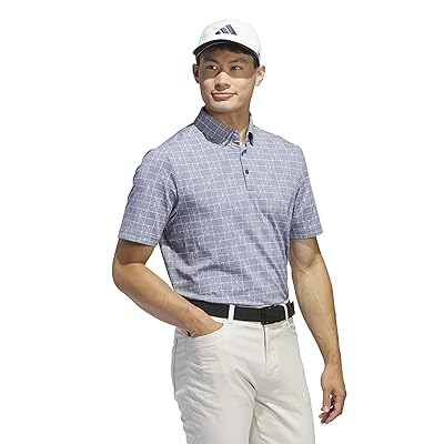 adidas Golf Go To Printed Short Sleeve Polo Men
