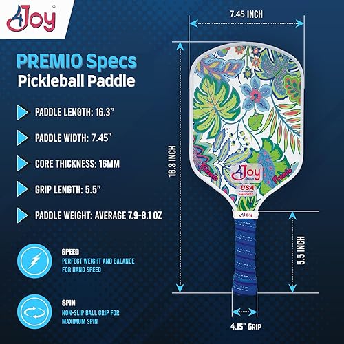 Miniatura 3 de 4Joy Serie Premio de paleta de pickleball