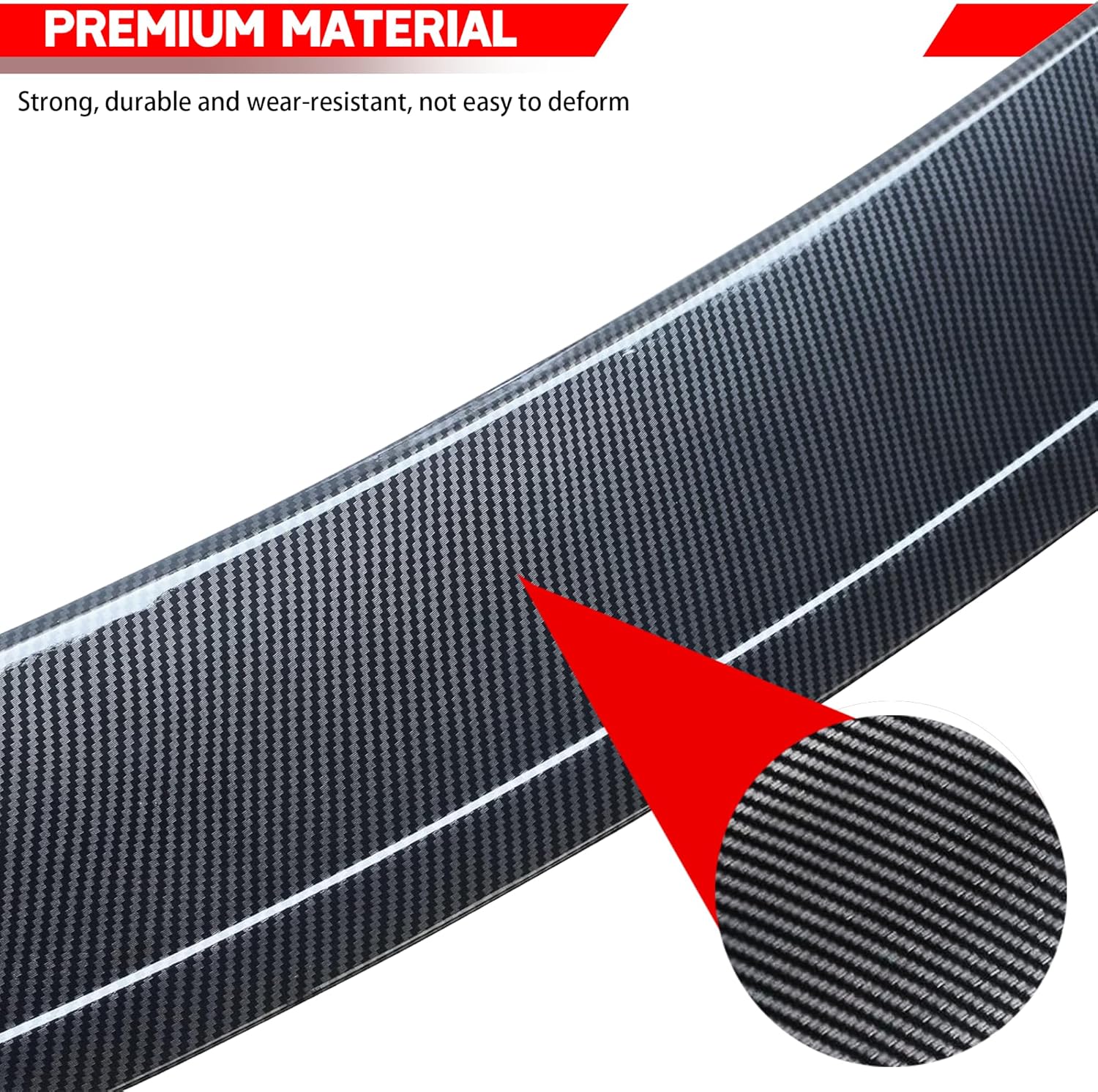 for 2016-2024 Chevy Camaro Rear Trunk Wing Spoiler, 6th Gen Camaro SS Accessories Rear Spoiler Compatible with Camaro SS RS LT ZL 1LE ZL1 Models (Carbon Fiber)