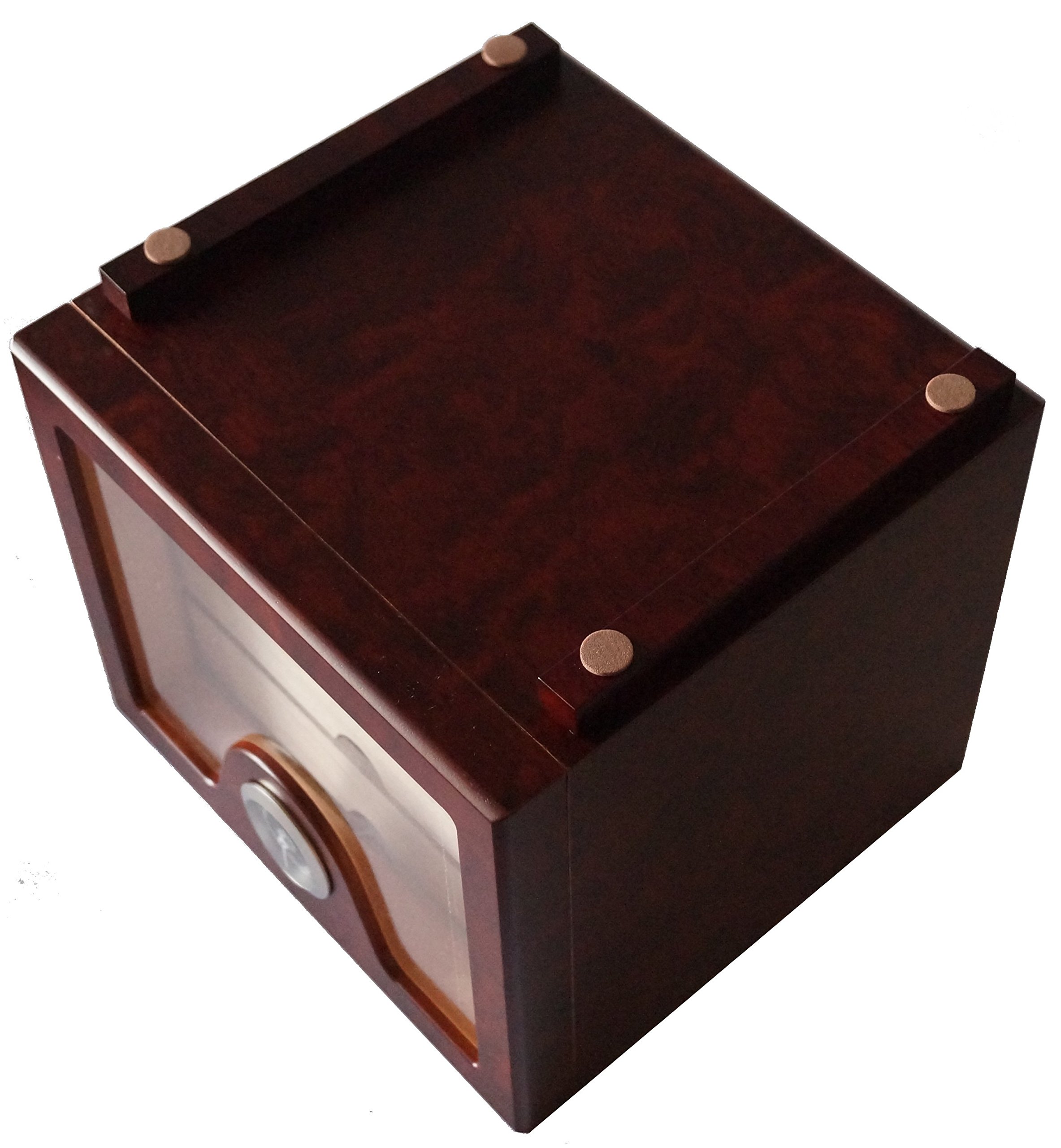 GERMANUS Humidor Armadietto contenitore per sigari marrone