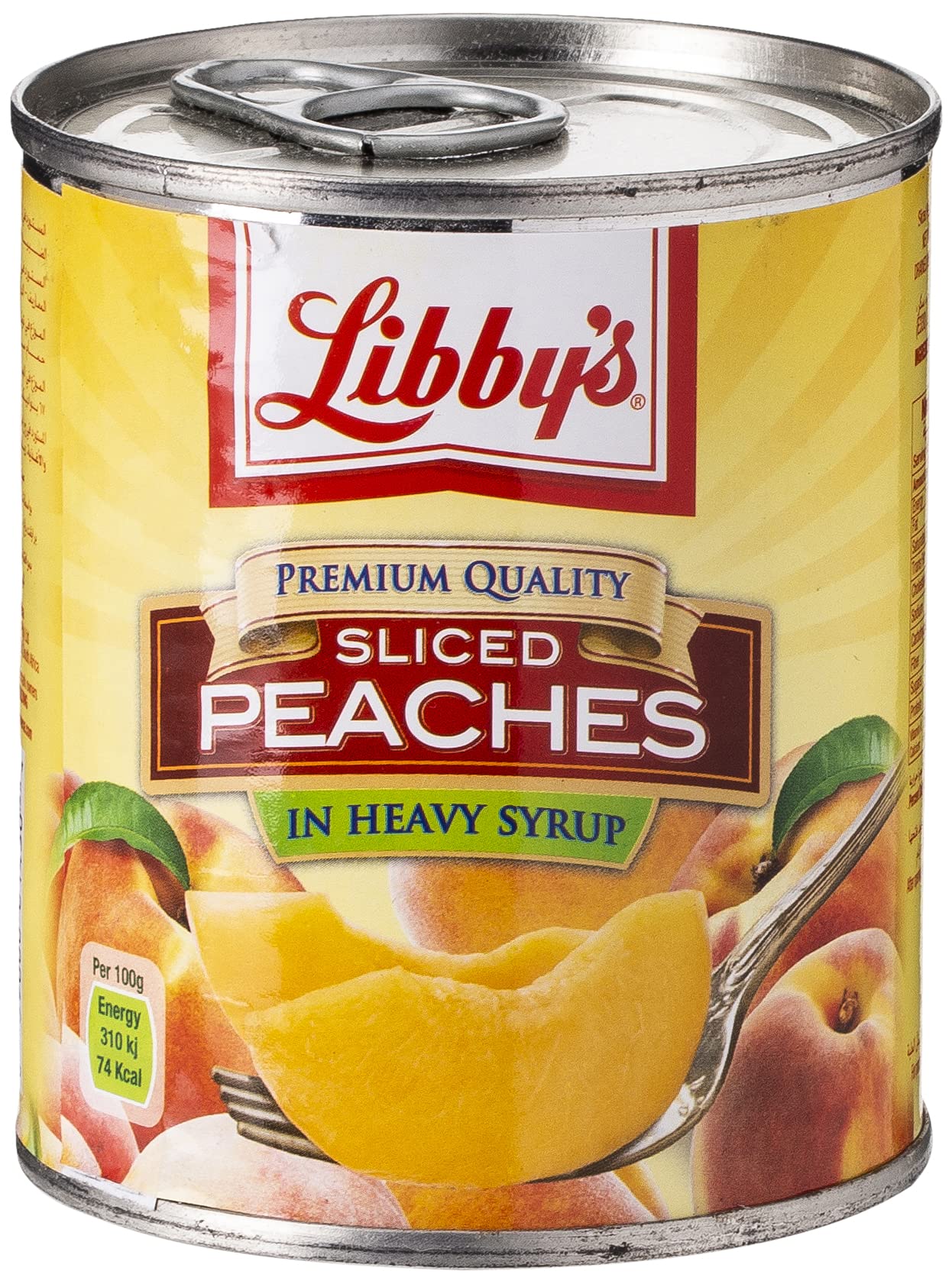 Libby's Peach Slices in heavy syrup - 220 gm