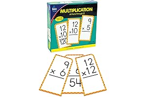 Time Flash Multiplication Cards Third, Fourth, Fifth Graders