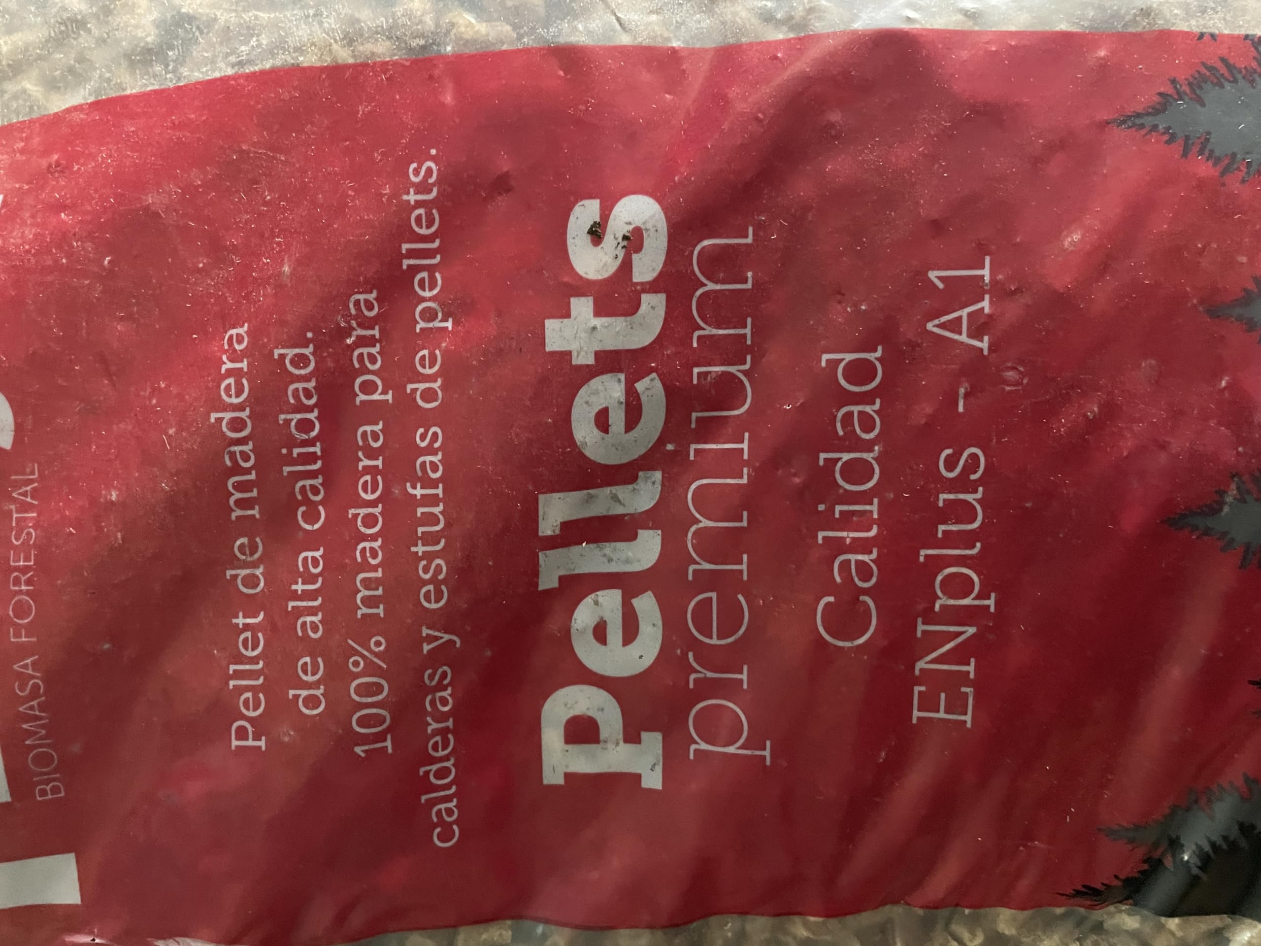 Pellet Premium Madera Energeti Saco 15 Kgs