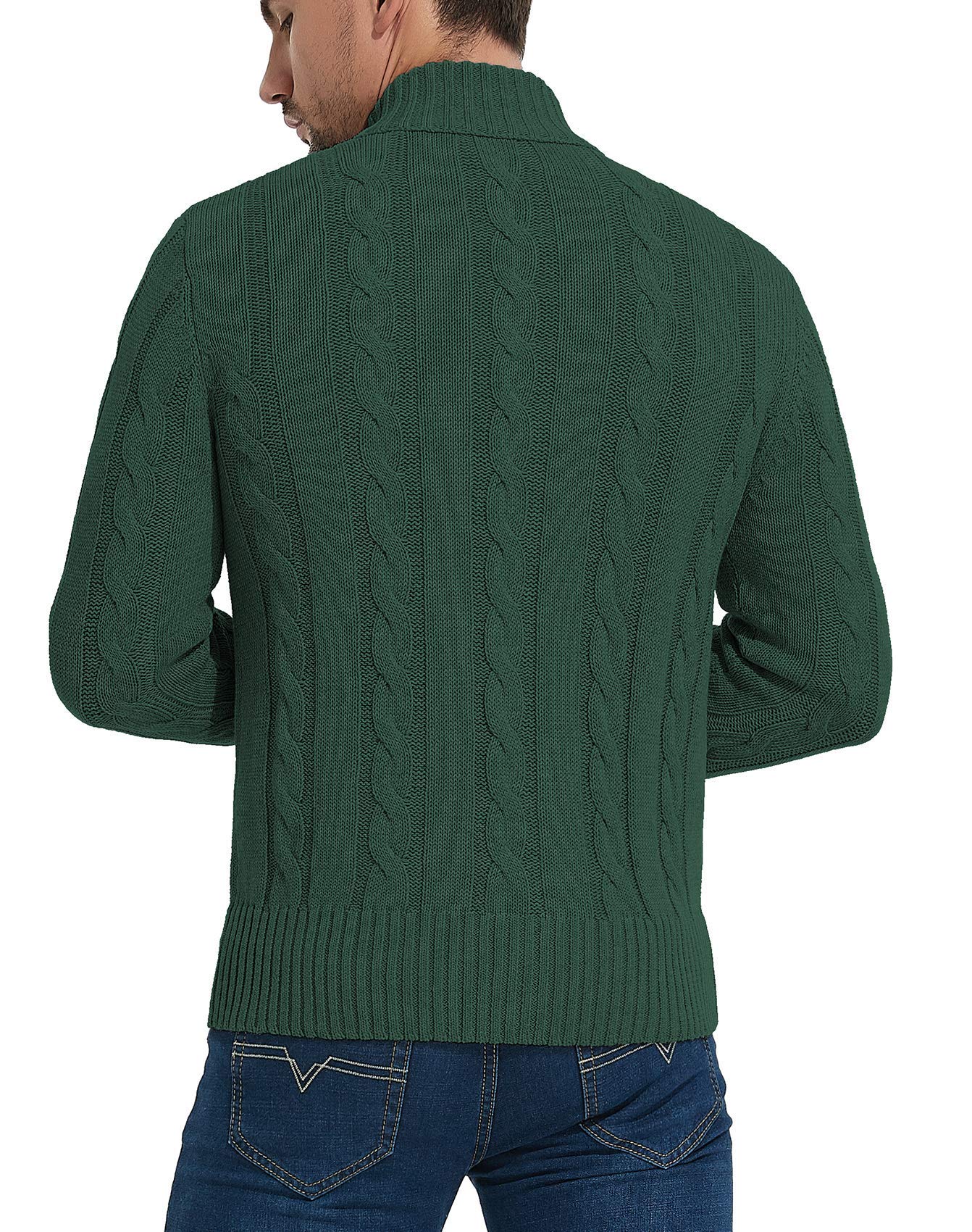 NITAGUT Strickjacken für Herren schlank Winter lässige Cardigans Herren Strickpullover Langarm warm