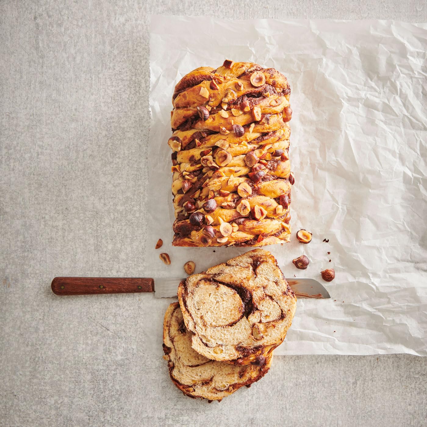 Betty Bossi - Brotbackform 23 cm für Kastenbrot & Zupfbrot Backbuch (40523) | Antihaft Kastenform mit Rezeptideen