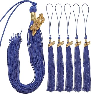 HOMSFOU Borlas De Formatura 2023 6 Pçs Borlas De De Formatura Acadêmica Borla De Chapéu De Formatura Pingentes De Data De 2023 Anos Para Cerimônias De Festa De Formatura