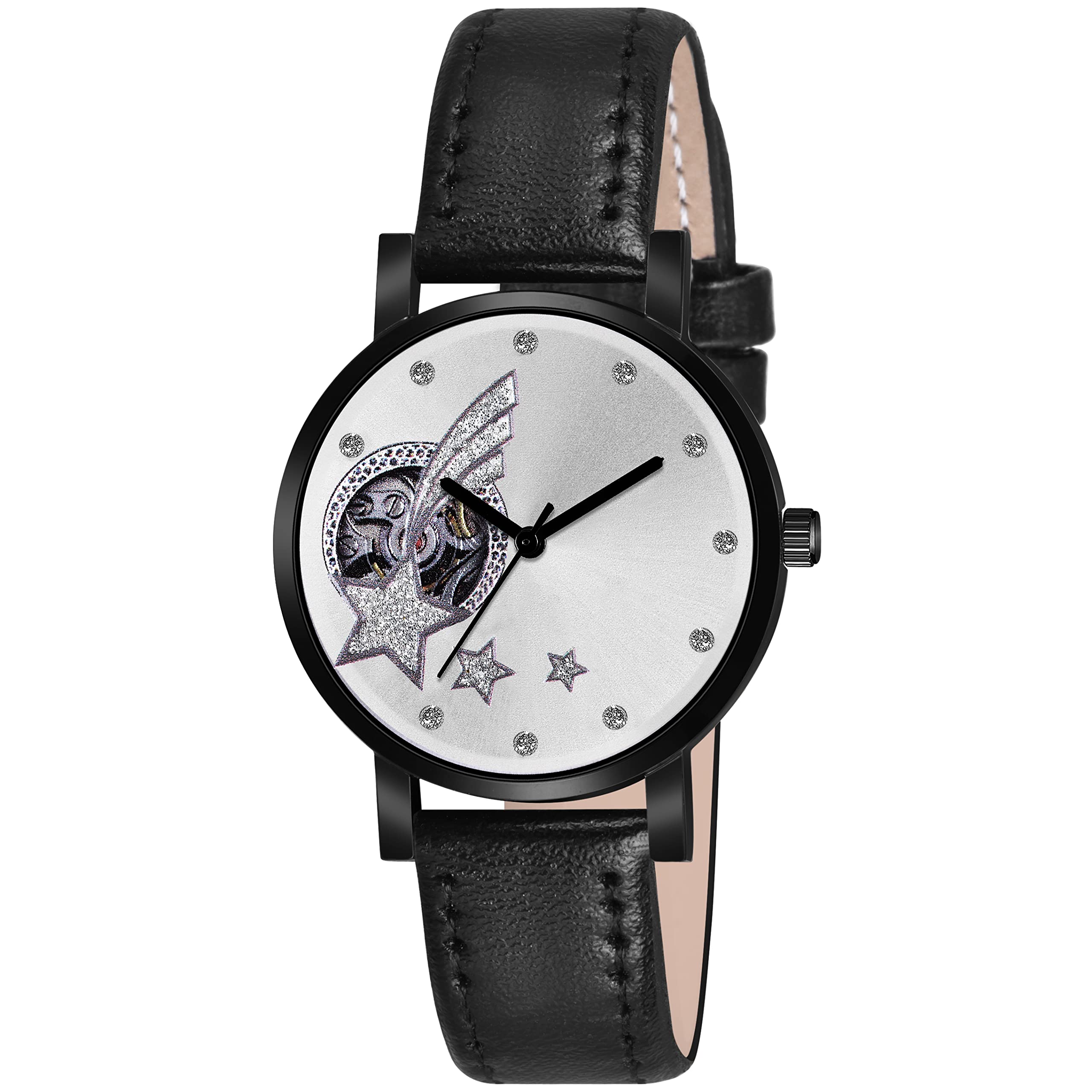 FROZIL Analog White Color Star Dot Dial Watch for Womens and Girls Watches for Women and Girl Pack of 1 (B0B8ZZCDDH) Amazon Price History, Amazon Price Tracker
