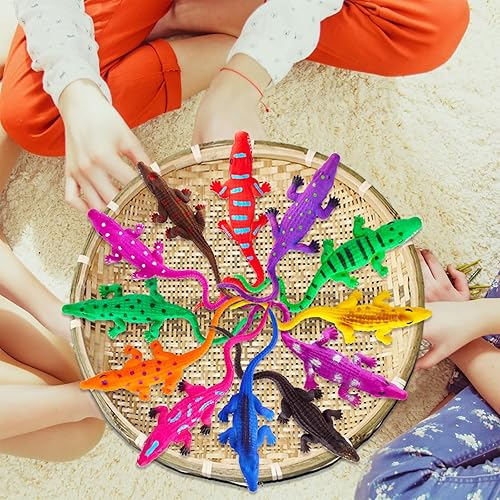 Miniatura 3 de Juguetes de baño sin agujeros que cambian de color para niños pequeños, juguete de cocodrilo que cambia de color, juguetes de animales reptiles