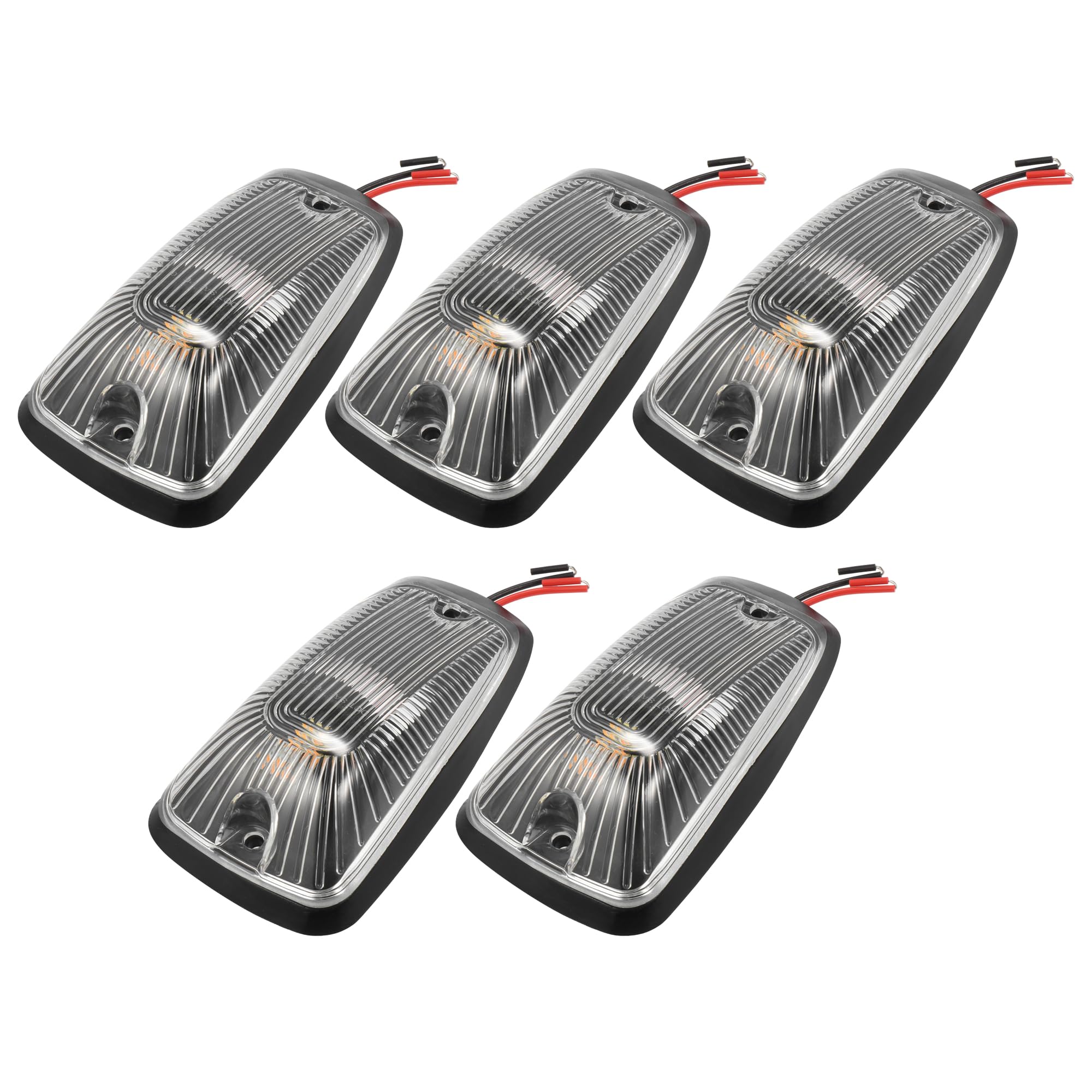 Luz superior cabina liquidación LED amarilla transparente 5 unids 8