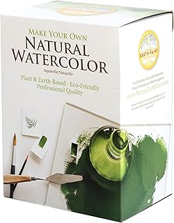 Natural Watercolor Kit | Eco Friendly | Professional Grade | 7 Colors