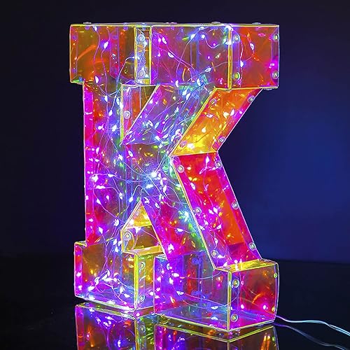 Letras con luz LED luces decorativas del alfabeto letrero de número iluminado para luz nocturna boda fiesta de cumpleaños Navidad San Valentín hogar disponible en Yaxa Colombia