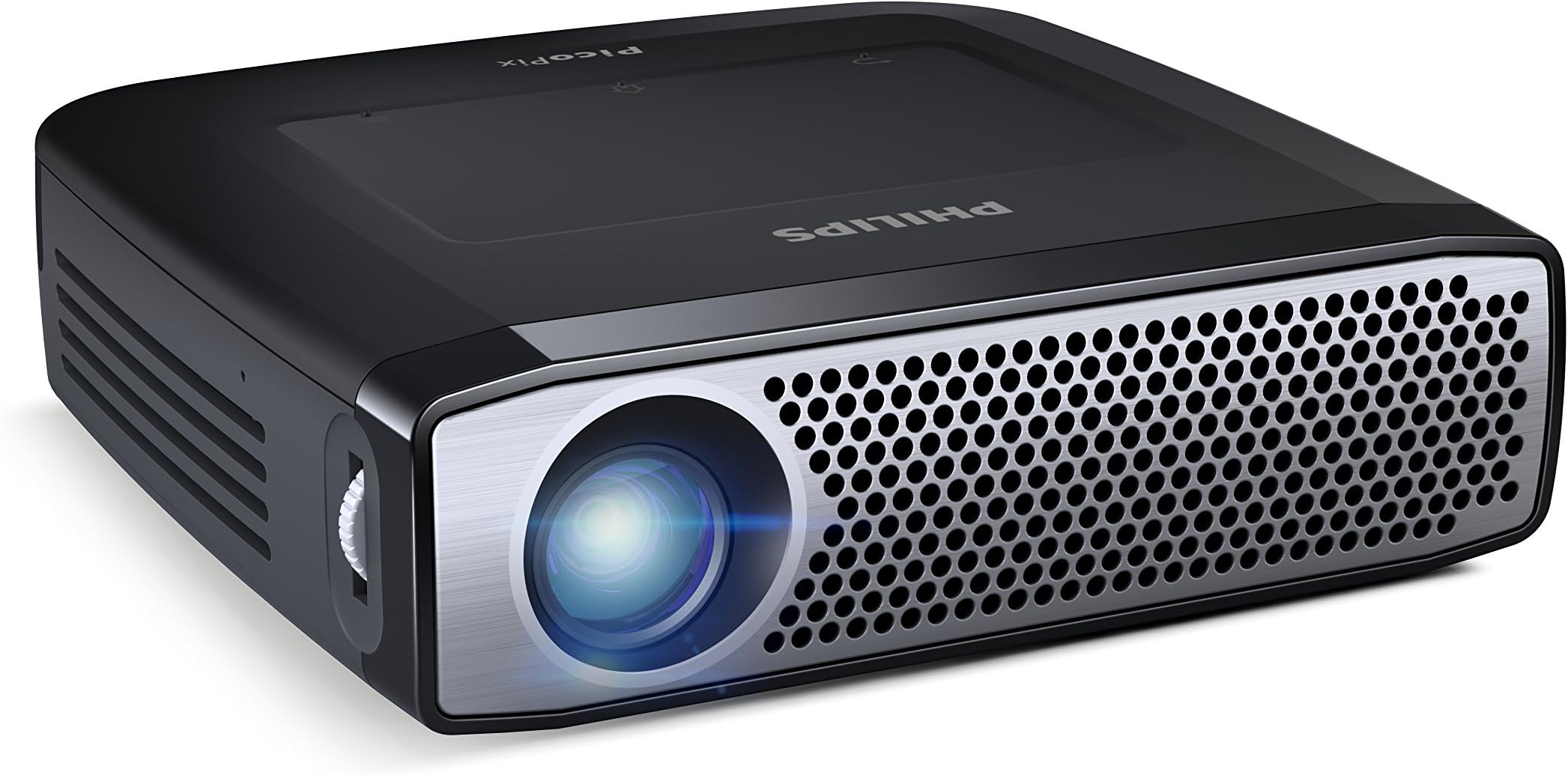 Philips PPX4935 Pocket Smart Projector, 350 Lumens, LED, 720p, HDMI, WiFi, Bluetooth, 120 Inches Display