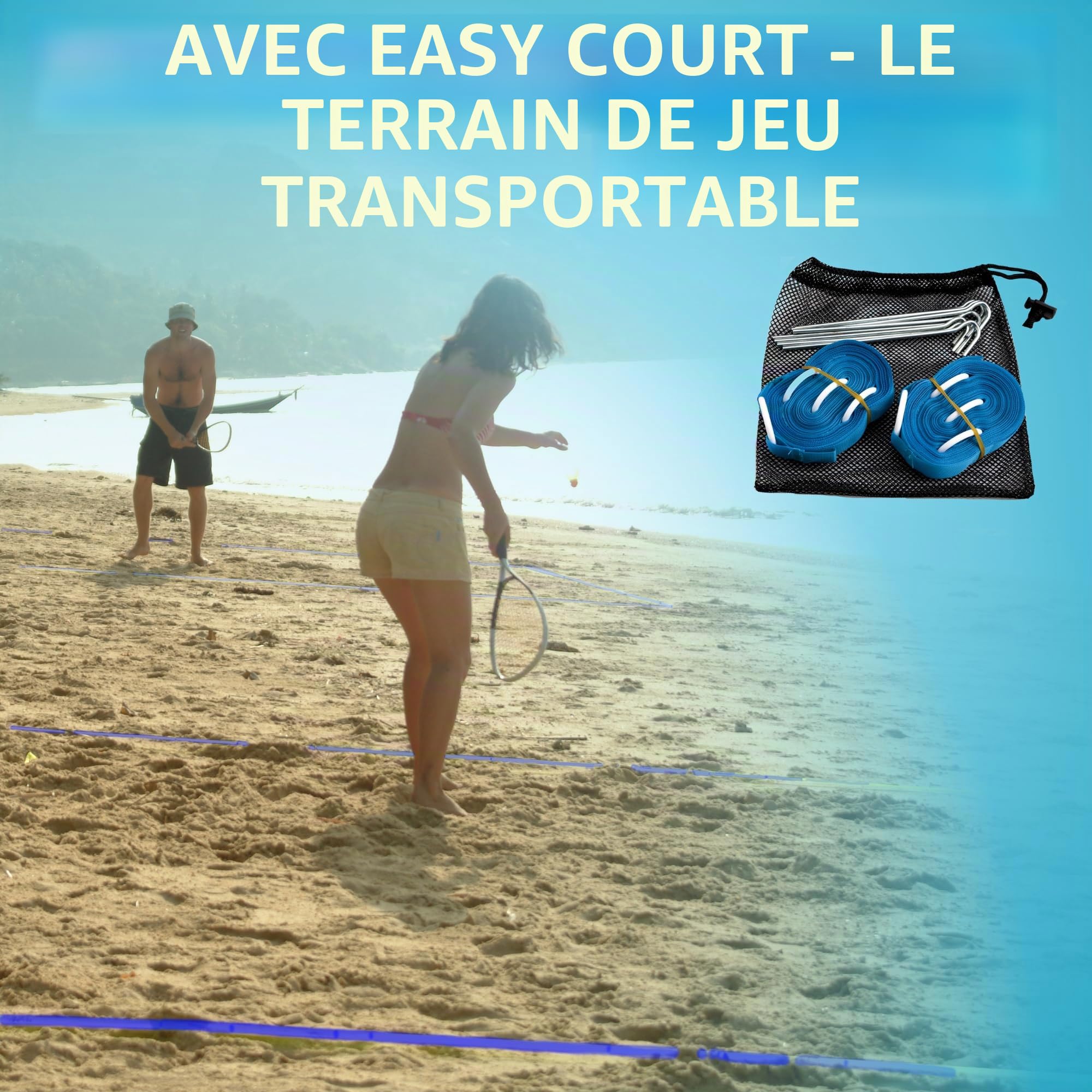 Speedminton S700 Set de 2 Raquettes Mixte Adulte