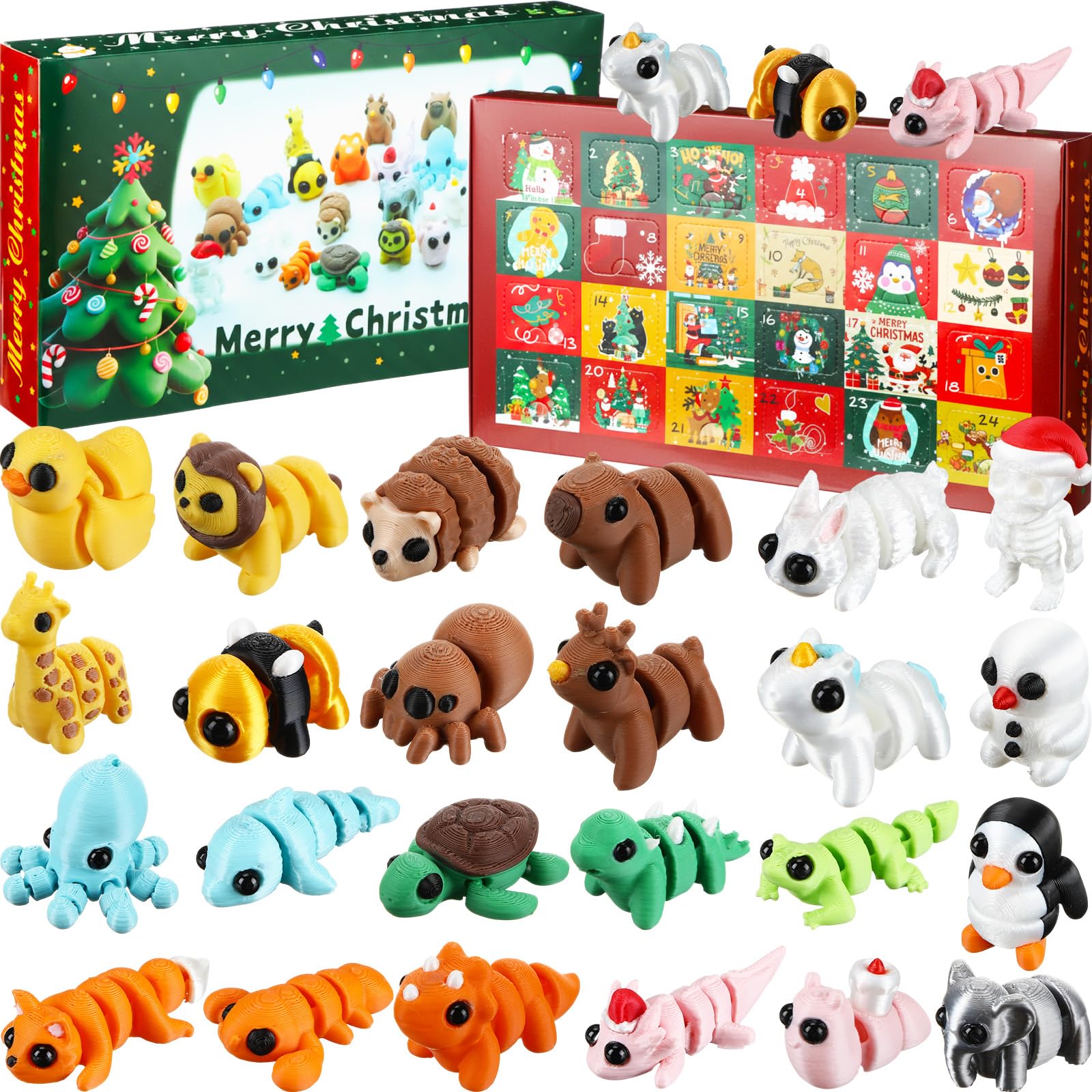 Amazon.com: Soulchen 2026 Christmas Advent Calendar with Mini 3D