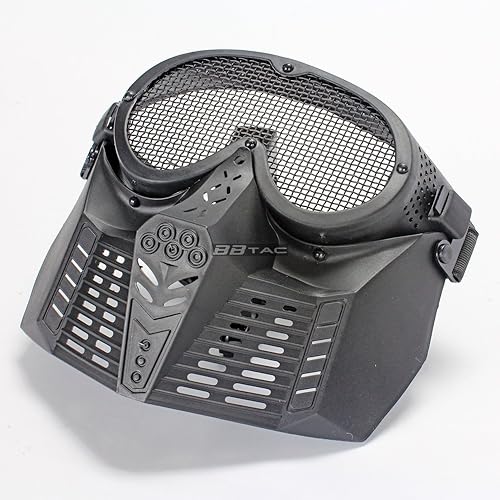 BBTac BBTac - Máscara ventilada, color negro