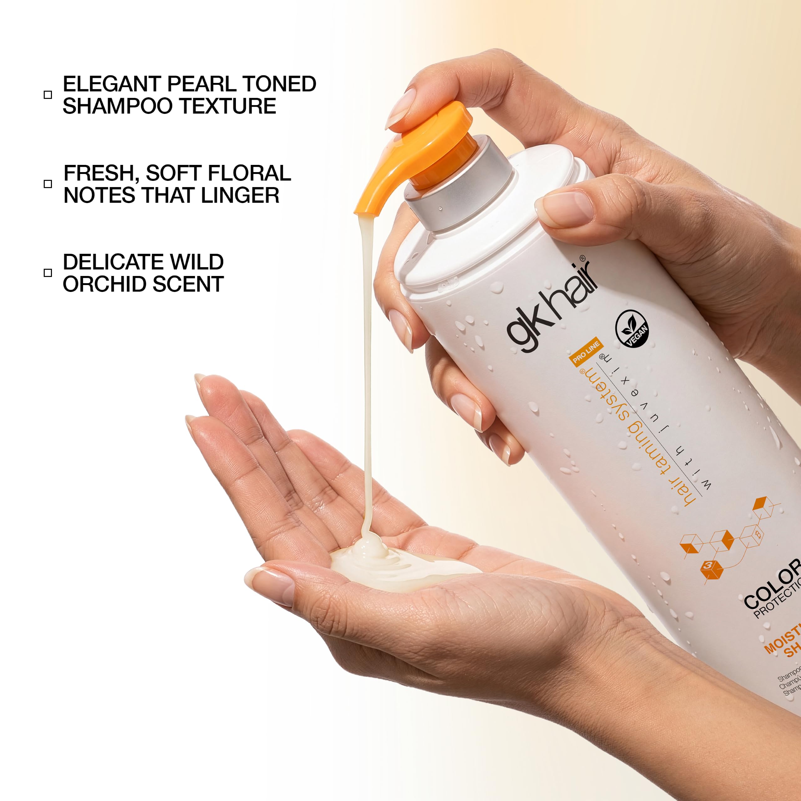 GK HAIR Suchy szampon do włosów zniszczonych farbą Kręcone, kędzierzawe i przerzedzone włosy | Rodzaje organicznych parabenów Bez siarczanów glutenu Wszystko do włosów dla mężczyzn i kobiet 33.8fl.oz